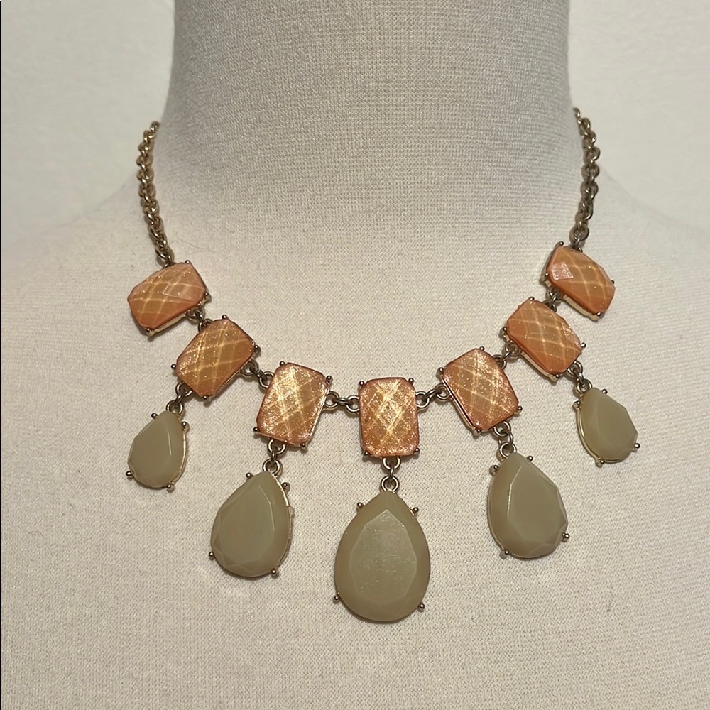 “Bundle 10 for $13” Elegant Gold and Tan Women's costume jewelry Necklace